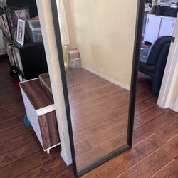 black ikea mirror