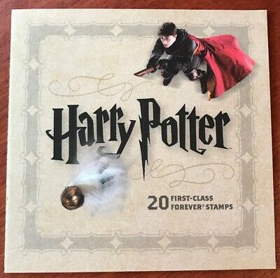 2013 HARRY POTTER SEALED USPS 20 FIRST-CLASS FOREVER STAMPS