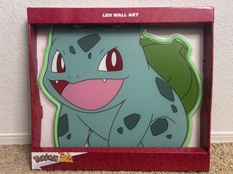 Pokémon LED USB Powered Plastic Wall Art Collectible Animation Decor
