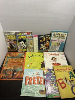 Lot of 11 Kids Books Scholastic I Can Read Batman Arthur Vintage ABC