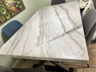 Marble table