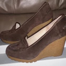 Micheal Kors Suede wedges, Women’s Size 7, NWOT