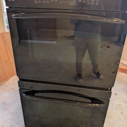 GE double oven