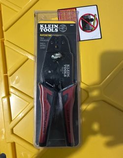 Klein Tools Ratchet Wire Crimper 10 to 22 AWG