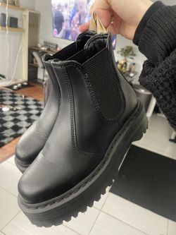 Vegan Leather Doc Martains Like New