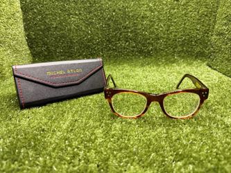 Michel Atlan REMY Tortoise Acetate Eyeglass Frames 49-22-145 Handmade