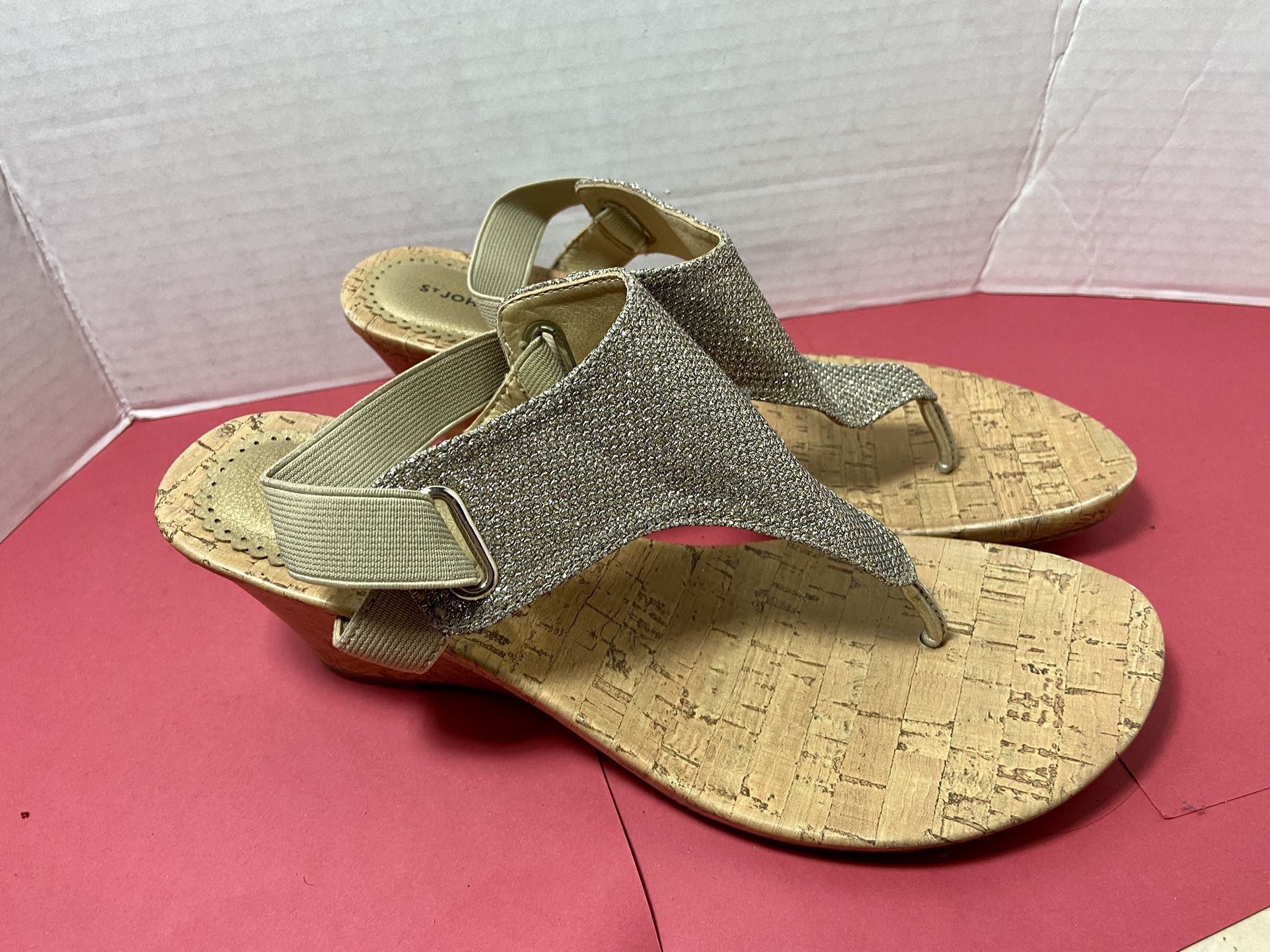 Gold Wedges W Strap