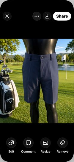 PGA Tour shorts size 36