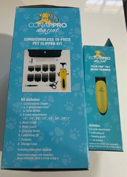 Pet Clipper kit and trimmer