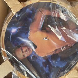 Star Trek collectors plates