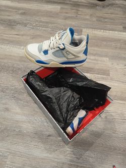 Retro 4 Military Blue