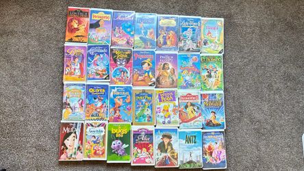 Nostalgia 90s Child VHS Tapes
