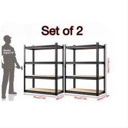 4–Tier Garage Storage Shelf 