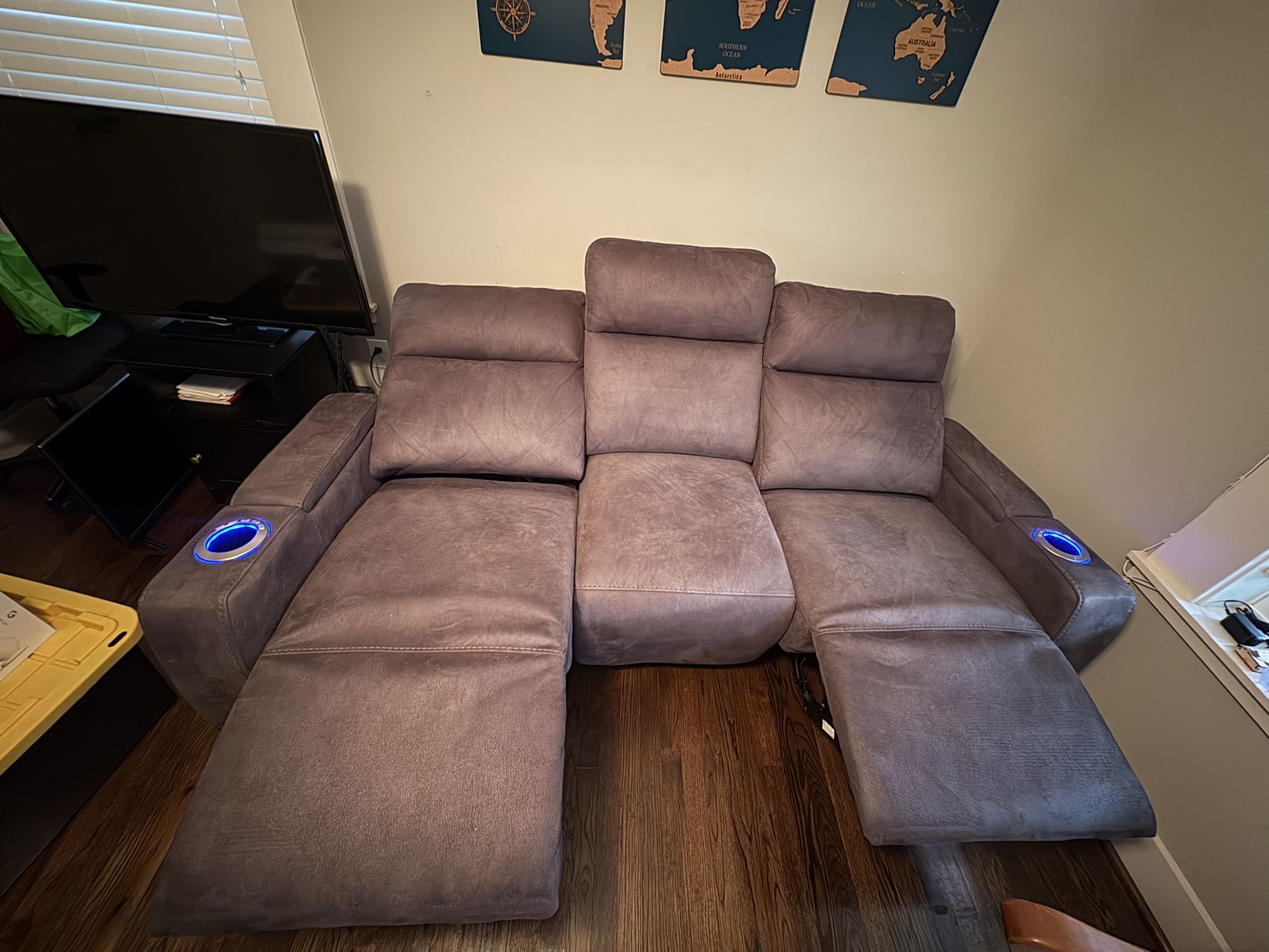 Gray Couch (price Negotiable)
