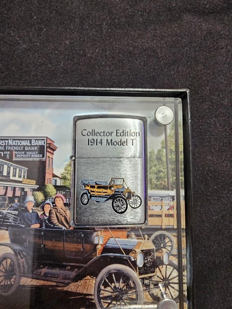 Zippo Lighter!! Ford Motor Company 1914 Model T Collector Edition