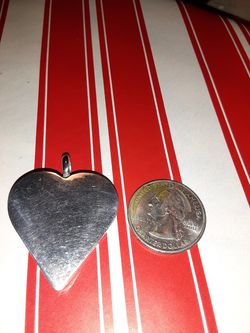 925.Silver heart pendant
