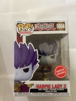 Funko Pop Yu-Gi-Oh Harpie Lady 3 #1604 GameStop Exclusive