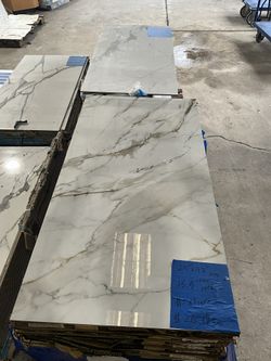 24 in. x 48 in. x 9 mm Polished Porcelain Floor and Wall Tile (15.5 sq. ft./Box) $1.69/Sq.ft  Luke’s liquidations warehouse Address:  2434 N Forsyth R