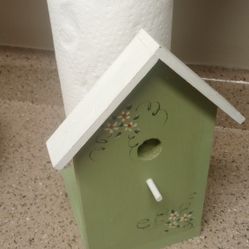 Wooden Paper Towel Holder