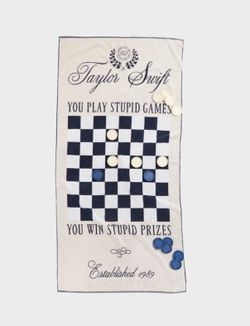 Taylor Swift Lover Towel Checker Game Towel Brand New summer Beach pool