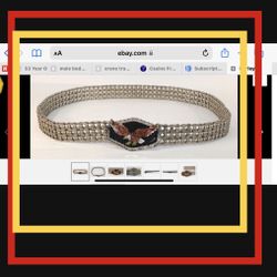 Vintage Harley collectible belt I mean