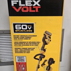 DeWalt 60V Cordless String Trimmer and Blower Combo Kit..