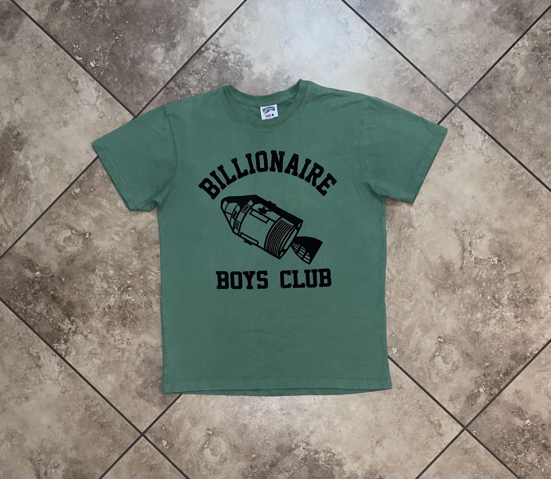 Billionaire Boys Club Rocket T-Shirt Green  Size Medium 