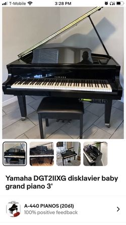 Yamaha DGT2IIXG Disklavier GranTouch baby grand piano