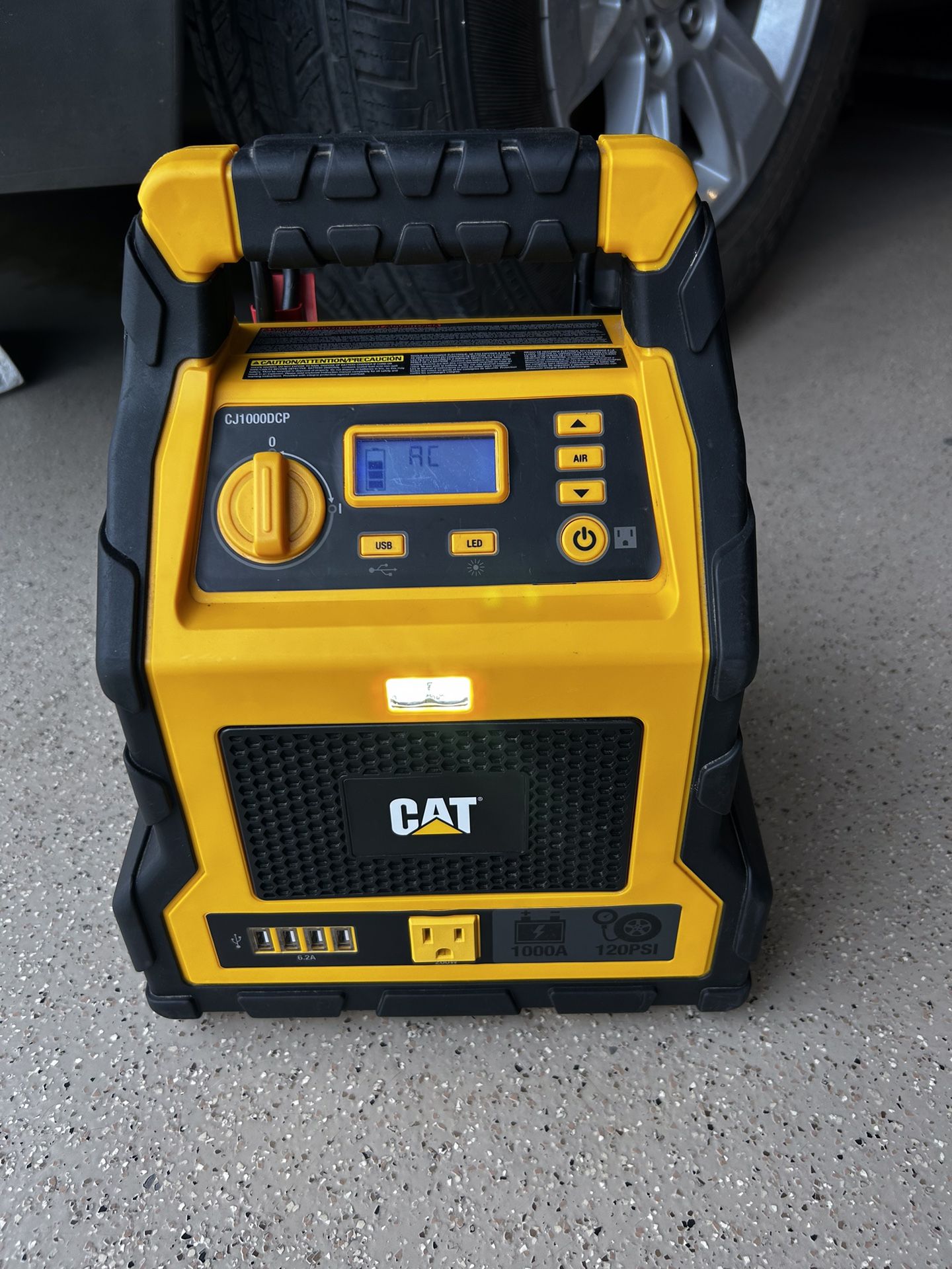 CAT Station Air Compressor, Jump Starter , Power Supply