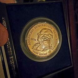 1974 John Adams Bicentennial Bronze Medal