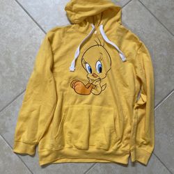 Juniors Tweety Hoodie Size 7-9 Juniors 