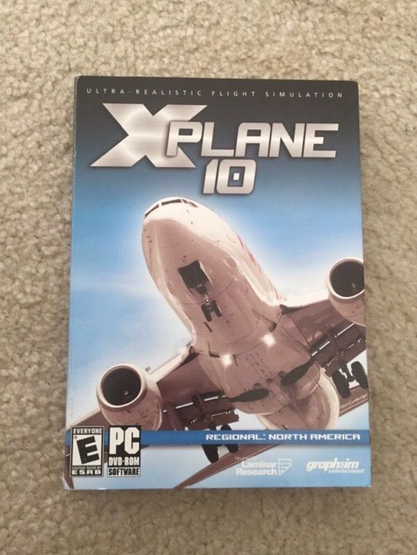 X-Plane 10 Regional: North America.
