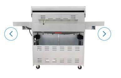 Kenmore Black and stainless steel 6 -Burner Liquid Propane Gas Grill 1 -Side Burner