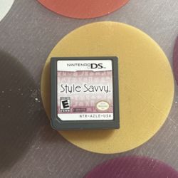 Style Savvy Nintendo DS Game