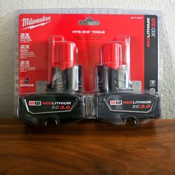 MILWAUKEE M12 3.0 BATTERY PACK