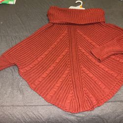 Charlotte Russe Cape Sweater