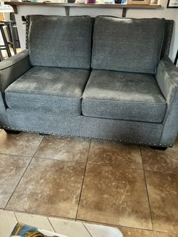Dark Gray Loveseat