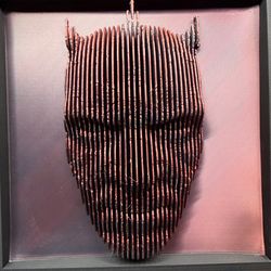 Darth Maul Custom Modern Sculpture – “Contour Layered” Art Style design