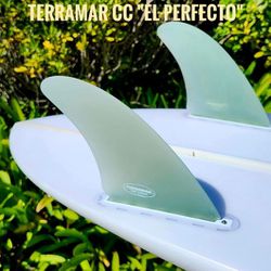 TERRAMAR SURFCO MR "BELLS BEACH" TWIN W/TRAILER SURFBOARD FINS