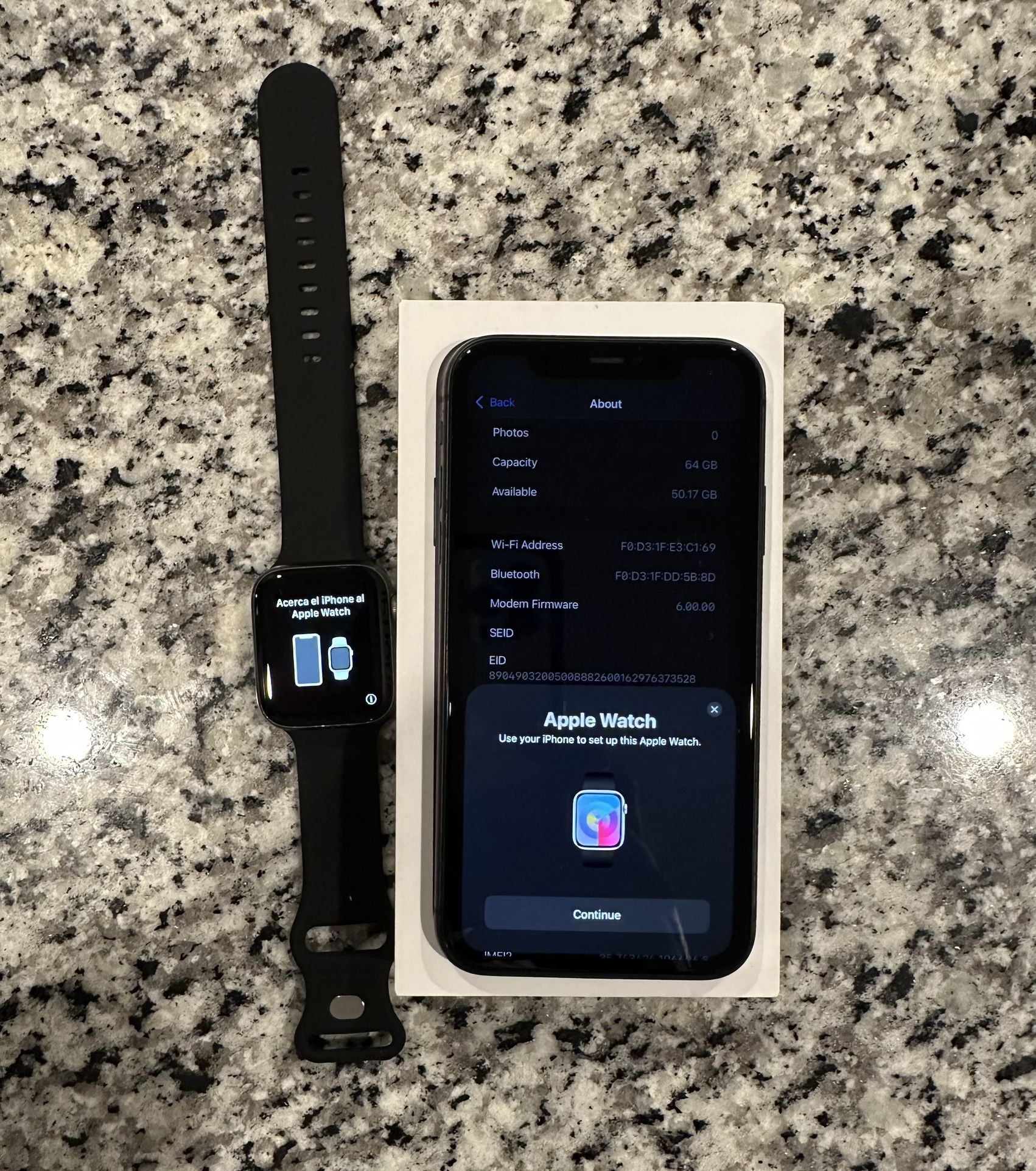 Apple IPhone 11 & Apple Watch