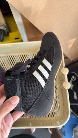 Kids Adidas wrestling shoes size 3
