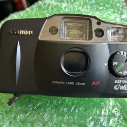 Canon 35mm Sure Shot Owl AF Camera