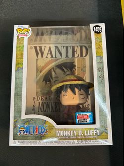 Funko Pop! One Piece Monkey D. Luffy Wanted Poster 1(contact info removed) NYCC Shared