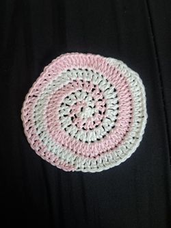 Handmade Candy Swirl Coaster