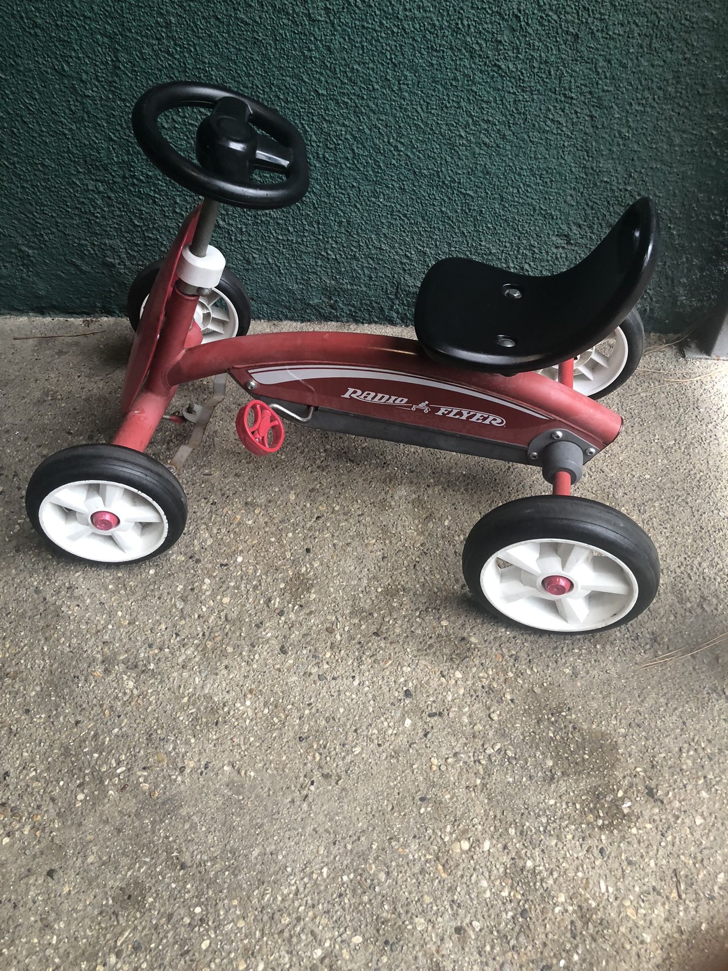Red Radio Flyer Pedal Racer