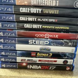 PS4 Games For Sale $10 Each 