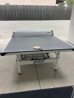 Prince ping pong table