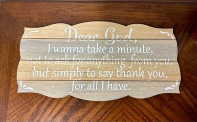 Dear GOD Sign