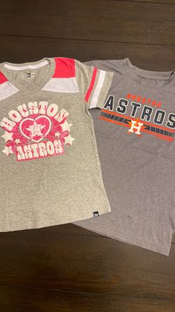 Houston Astros kids tshirts size 7/8 New Era