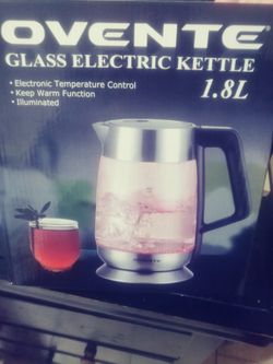 Glass Eletric kettle asking $25